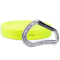 Rock-N-Rescue Heavyweight Nylon Tubular Webbing Neon Yellow 25 ft Bundle w/Phant