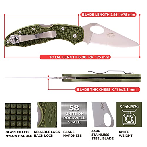 Firebird GANZO F759MS-GR Serrated Blade Pocket Folding Knife 440C, view 5