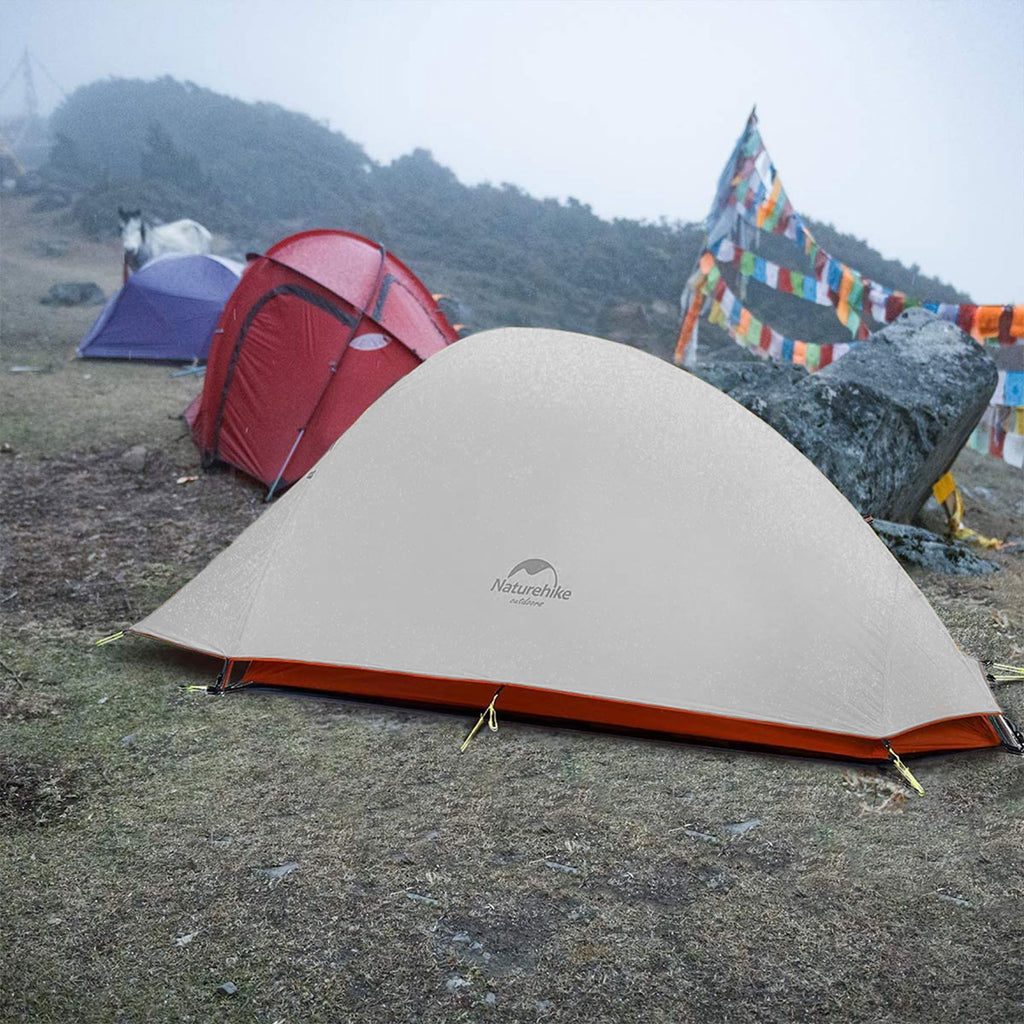 Naturehike Cloud-Up 1 Person Tent Lightweight Backpacking Tent for One Man, Wate, view 9