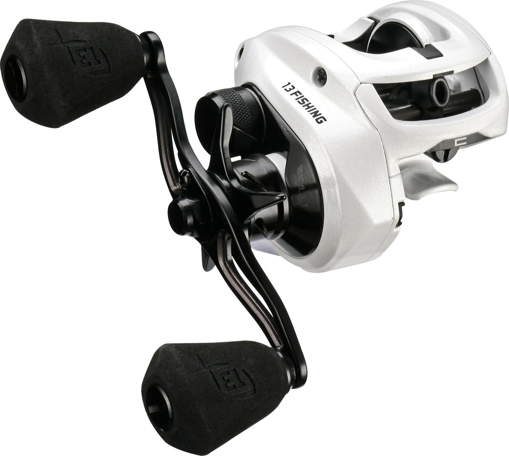 13 FISHING - Concept C2 - Low-Profile Baitcast Fishing Reel 200 Size- 8.3:1 - Ri