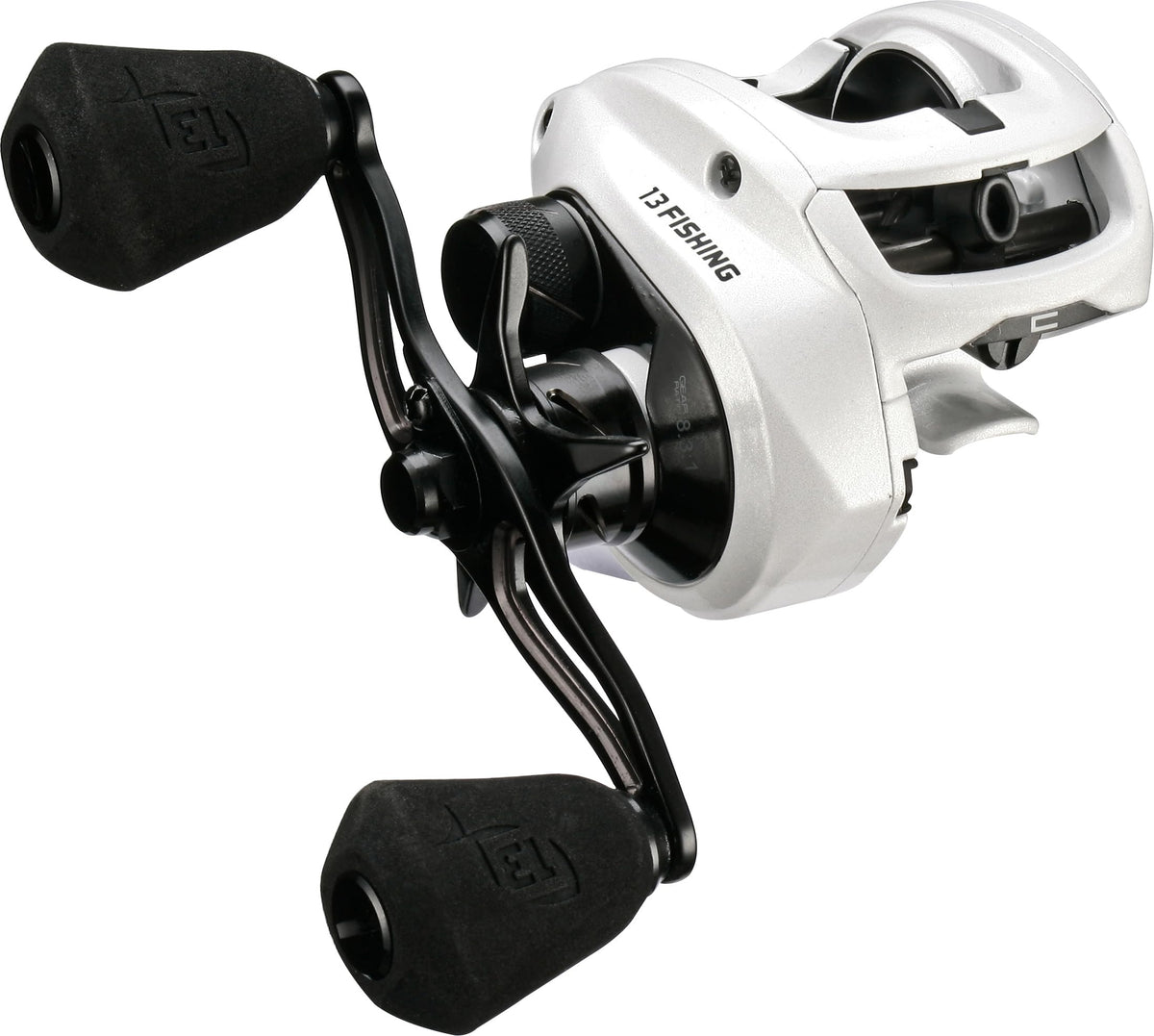 13 FISHING - Concept C2 - Low-Profile Baitcast Fishing Reel 200 Size- 8.3:1 - Ri