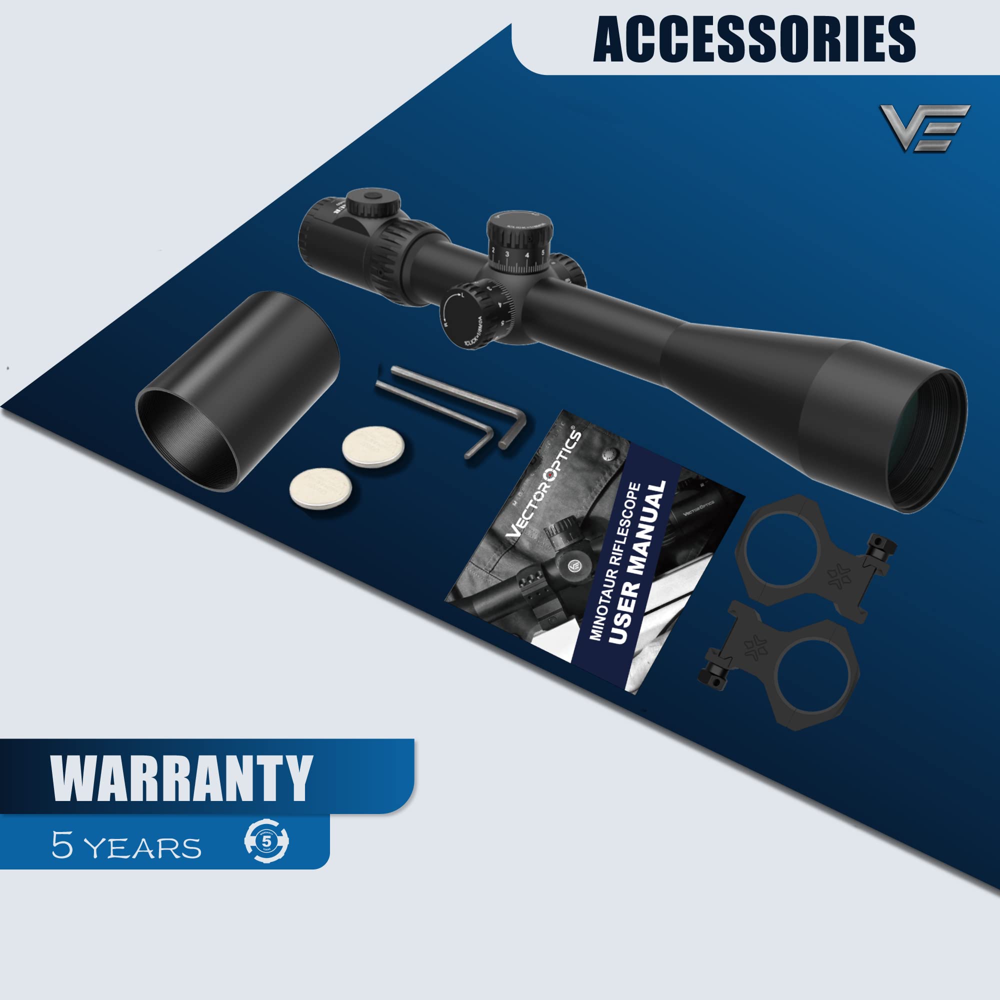 Vector Optics Minotaur 12-60x60 34mm Monotube MFL SFP Riflescope