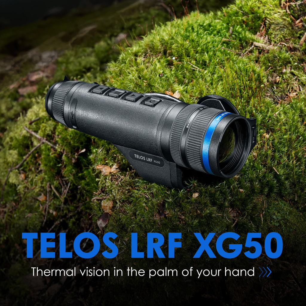 Pulsar Telos LRF XG50 Thermal Imaging Monocular with Laser Range Finder, view 2