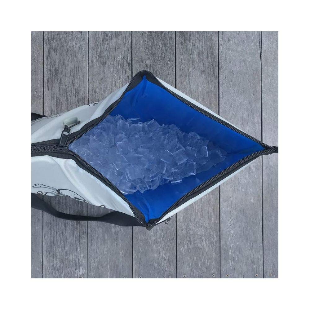 Calcutta Insulated Fish Bag Keeps Ice for 24 Hours | Waterproof Fish Cooler with