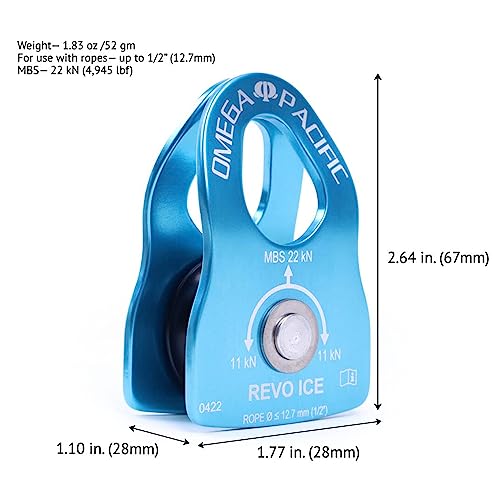 Omega Pacific Revo Ice Prusik Minding Micro Pulley, view 2
