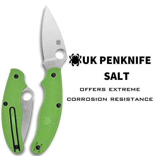 Spyderco UK Penknife Pocket Knife with LC200N Stainless