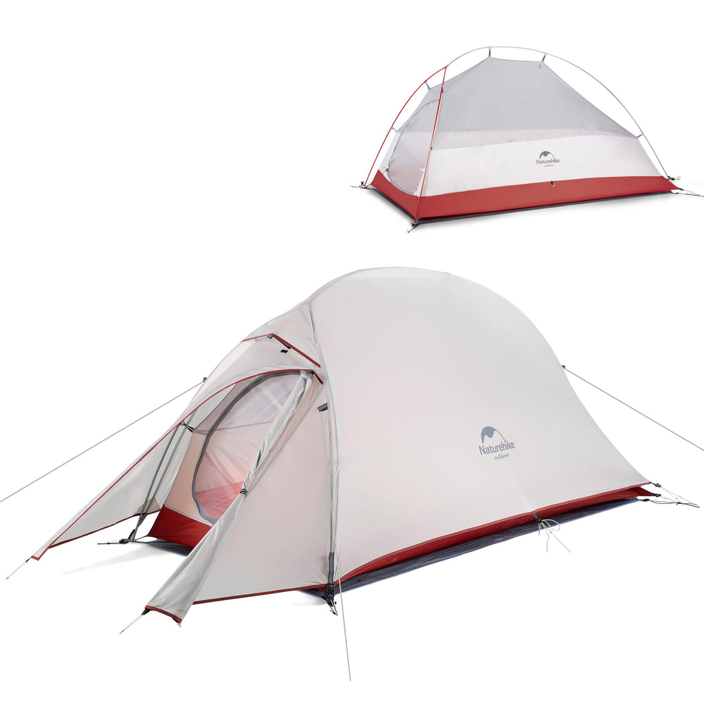 Naturehike Cloud-Up 1 Person Tent Lightweight Backpacking Tent for One Man, Wate