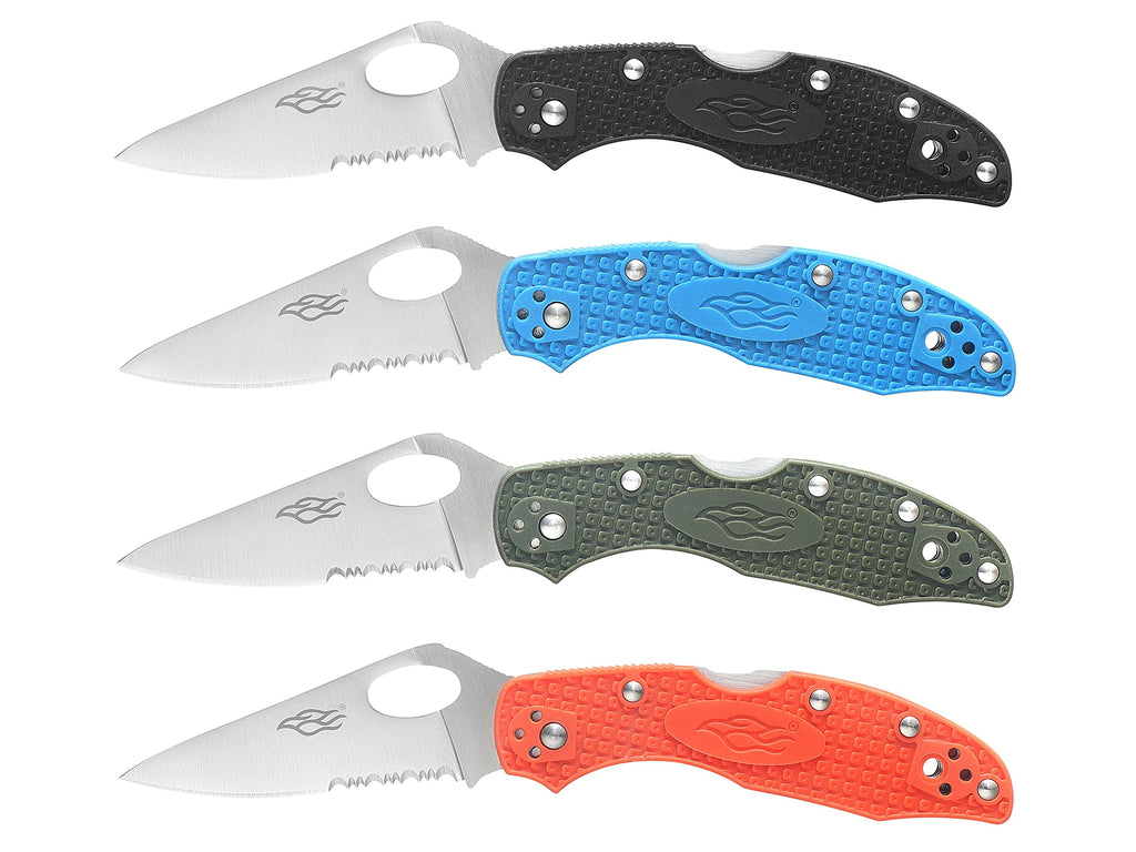 Firebird GANZO F759MS-OR Serrated Blade Pocket Folding Knife 440C, view 8
