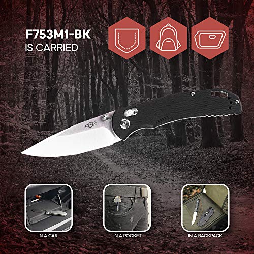 Firebird GANZO F753M1 Pocket Folding Knife Anti-Slip G-10