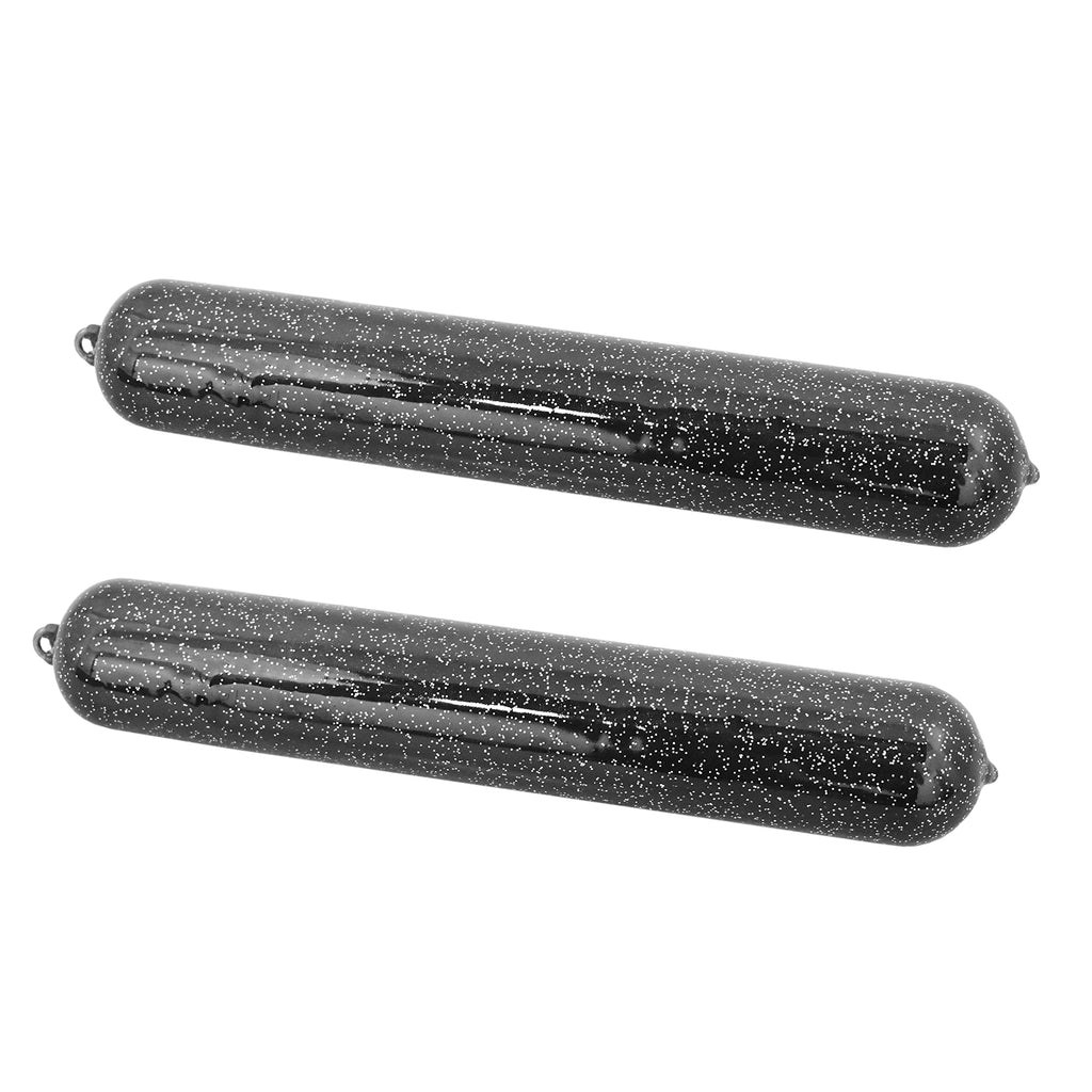 MagBay Lures Deep Drop Weights - Offshore Fishing (4lb (2pcs), Black Vinyl)
