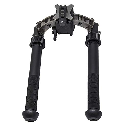 Atlas 5-H Bipod Lever Mount with ARMS 17S Mount, Black, view 5