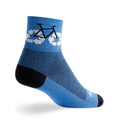 SockGuy, Recycle Bike, Classic Sock, Sporty and Stylish, 3 Inches - Small/Medium