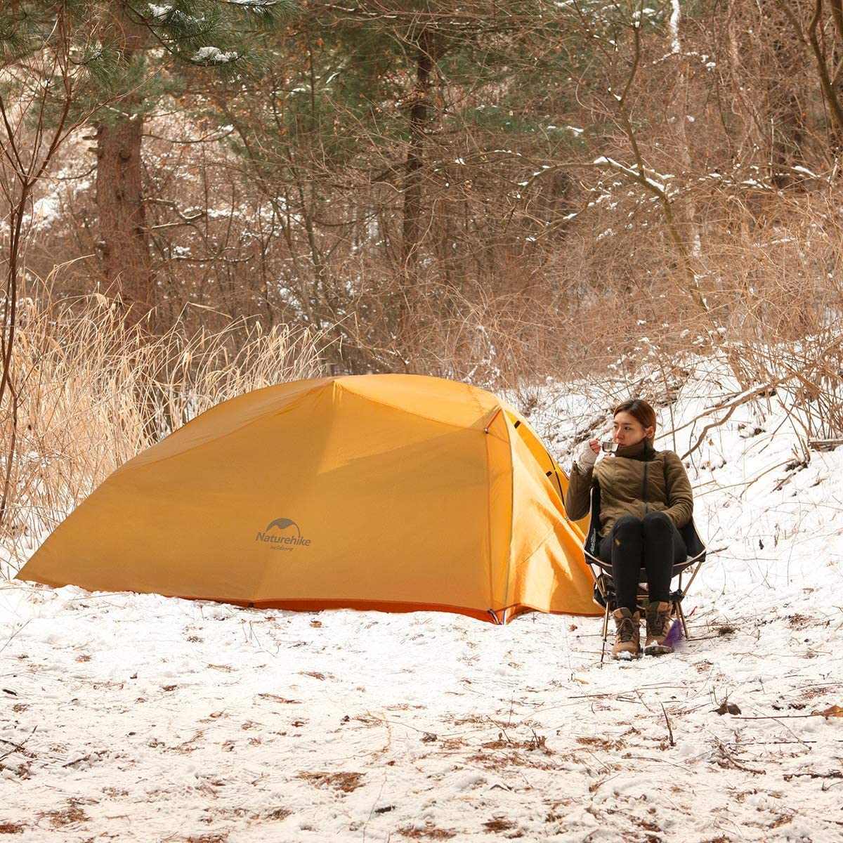 Naturehike Cloud-Up 3 Person Lightweight Backpacking Tent with Footprint - 3 Sea