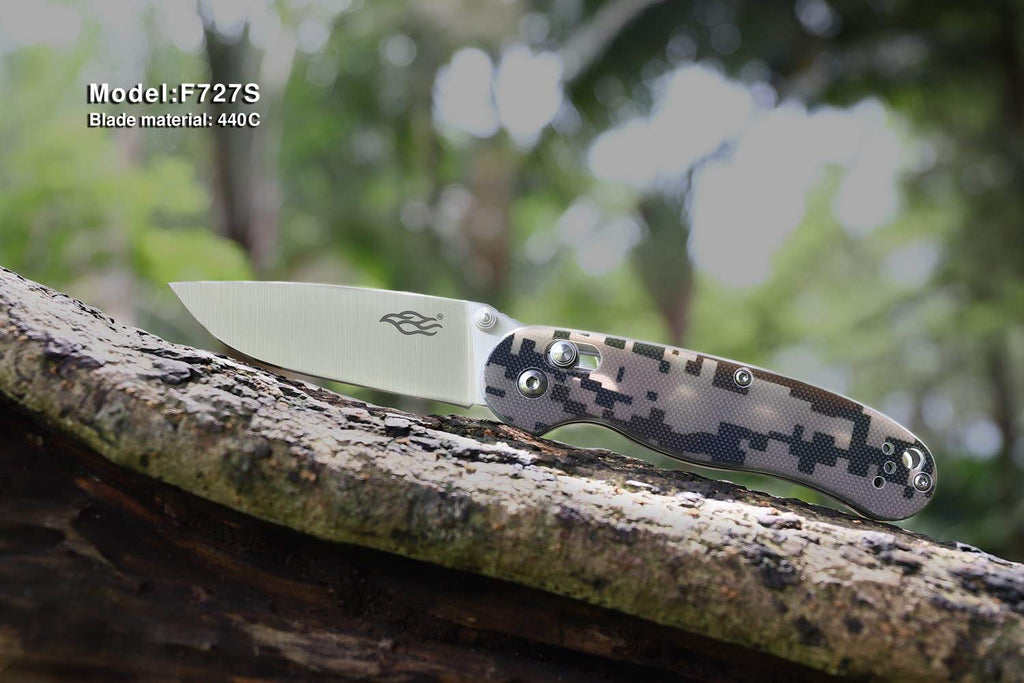 Firebird GANZO Folding Pocket Knife FB727S-CA G10 Handle, view 7