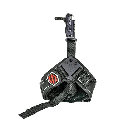 Scott Archery Ghost Buckle Archery Release with NCS Strap-Black