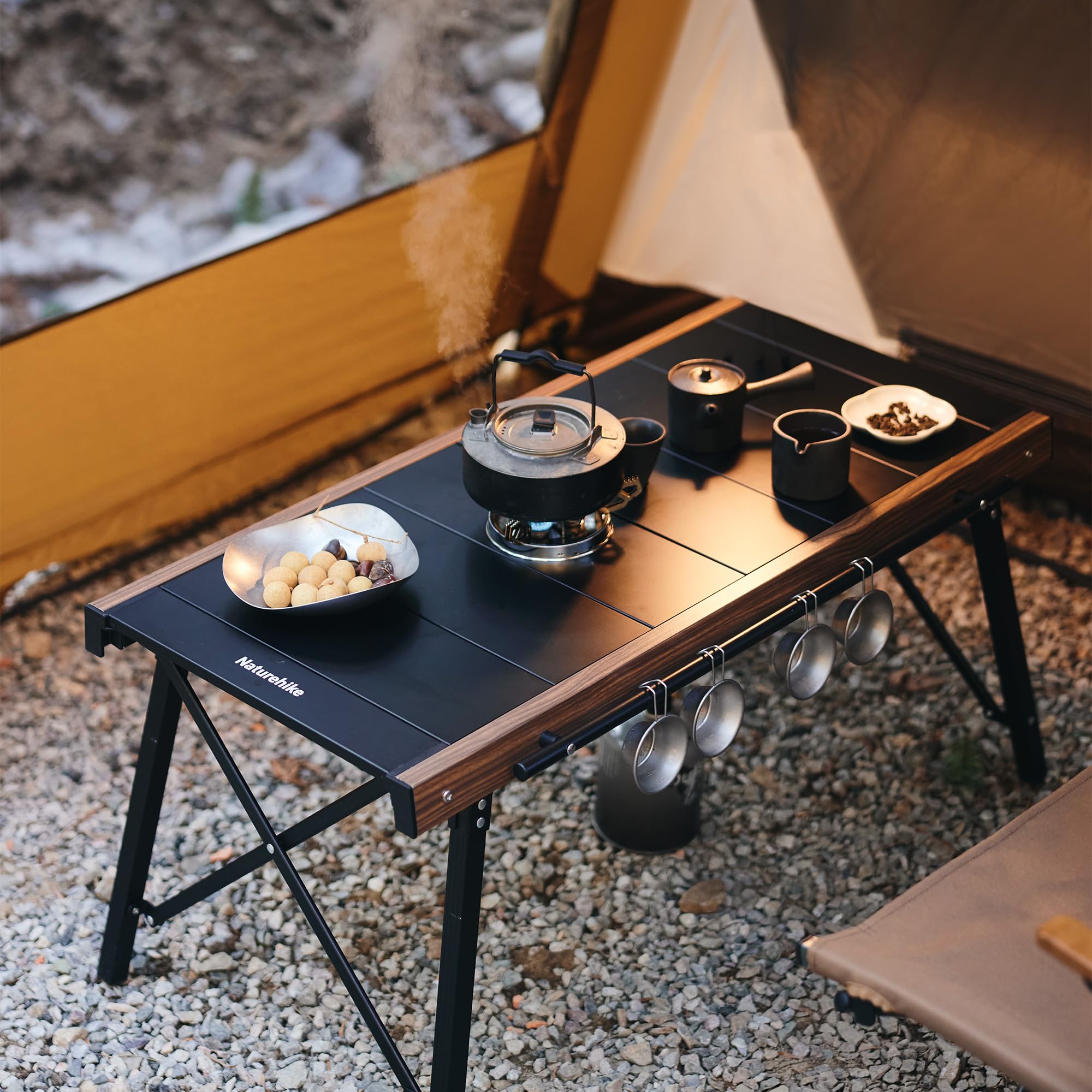 Naturehike Folding IGT Camping Table, Portable Outdoor IGT Cook System, Ultralig