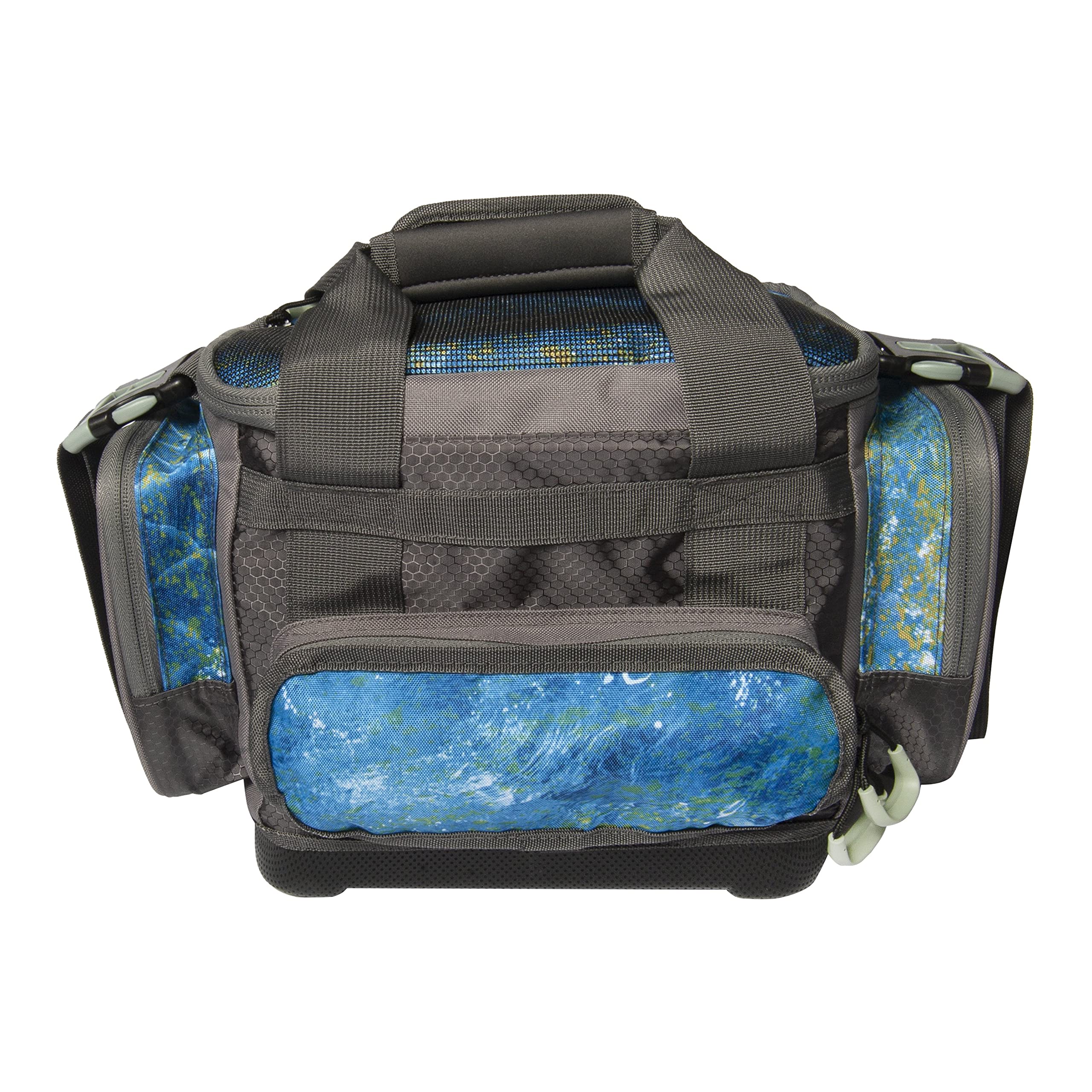Calcutta Squall Tackle Bag | Mossy Oak Shoreline Pattern | 4 3600 Tackle Boxes |