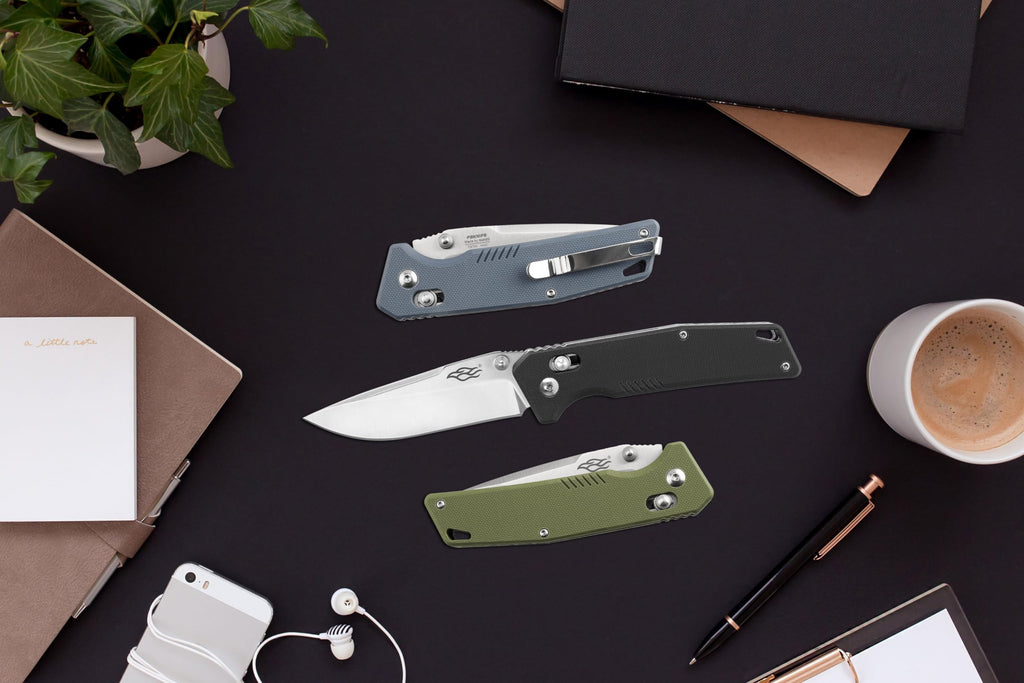 Firebird GANZO F7601 Pocket Folding Knife 440C Stainless, view 6