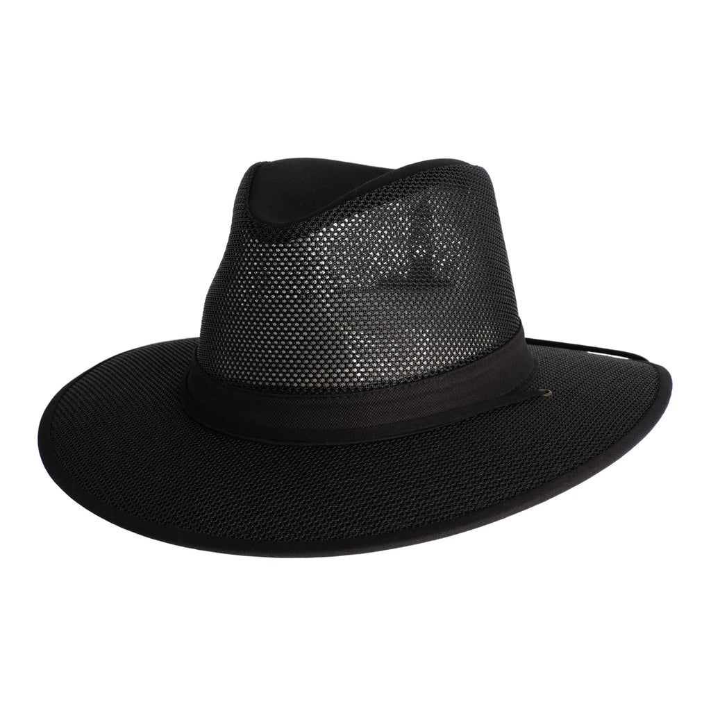 Henschel Hats Aussie Breezer Original - Wide-Brim Sun Hat for Men with Adjustabl