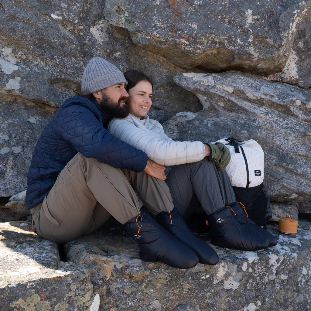 Naturehike Down Booties for Men Women,Camping Foot Warmer,Ultralight Winter Warm, view 6