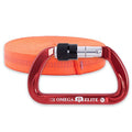 Rock-N-Rescue Heavyweight Nylon Tubular Webbing Orange 25 ft Bundle w/Elite Scre