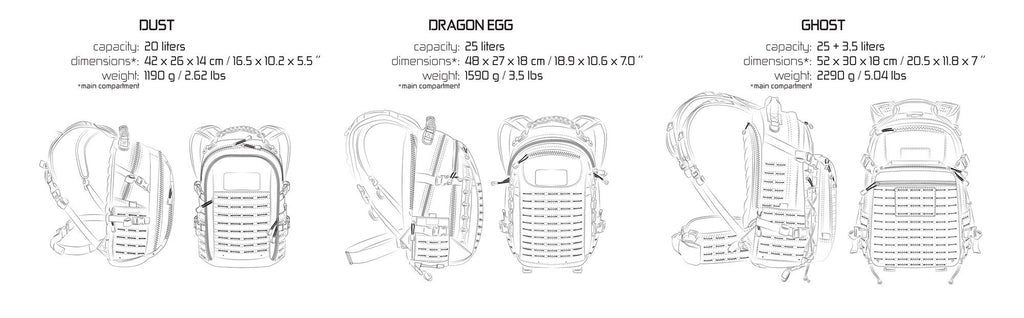 Direct Action Dragon Egg Mk II Tactical Backpack Adaptive, view 9