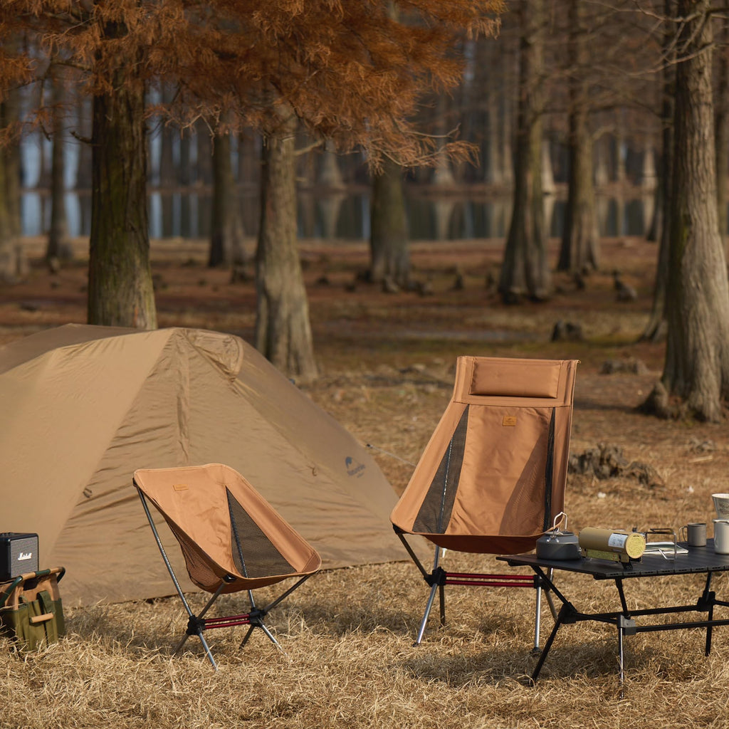 Naturehike YL08 Ultralight Camping Chair, 2.12 LBS Portable Backpacking Chair wi, view 2