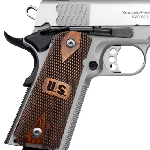 Zib Grips 1911 Original Series US Logo Wooden 1911 Grips