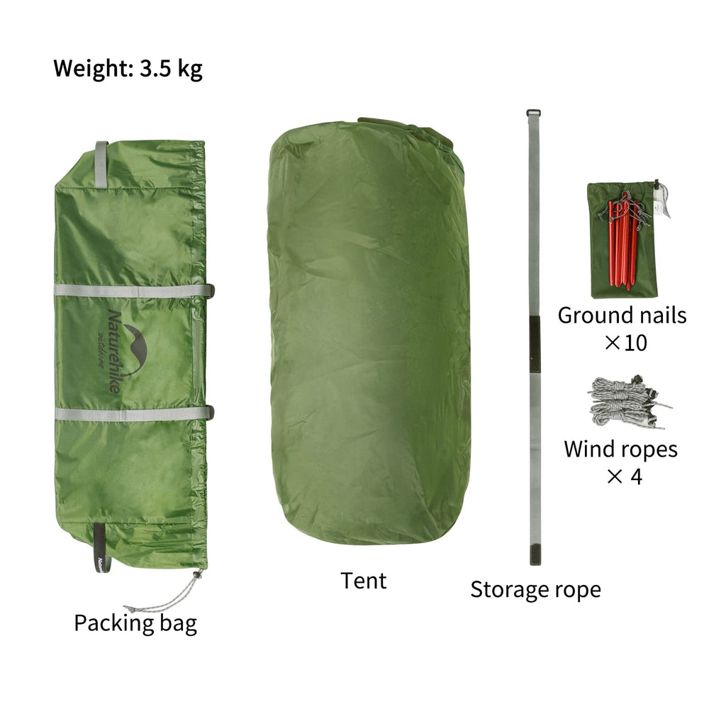 Naturehike Canyon 2 Person Pop Up Tent, Easy Set up Instant Tent for Two Person,, view 7