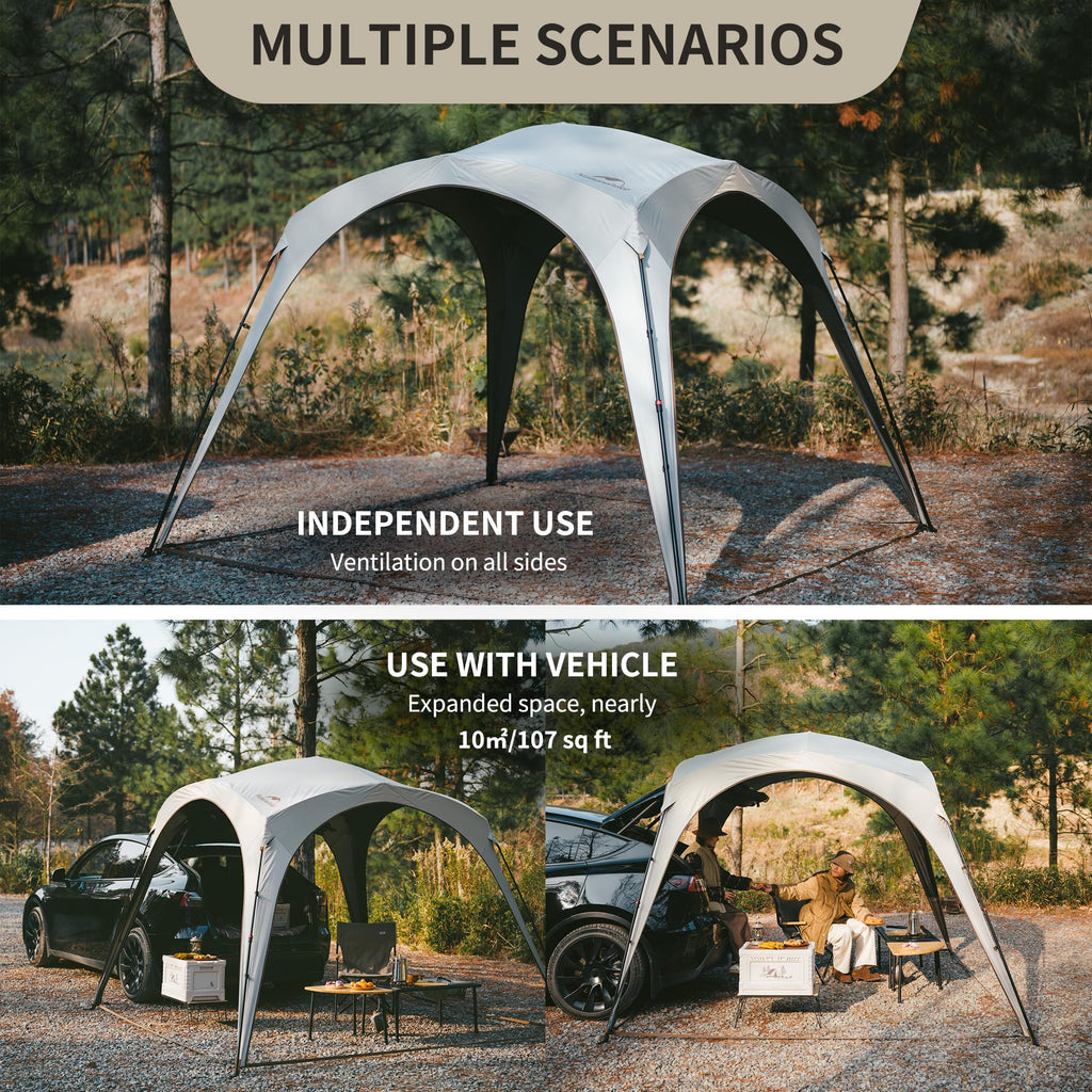 Naturehike Cloud Boundar Camping Sun Shelter, 60S Easy Setup Instant Pop up Cano, view 7