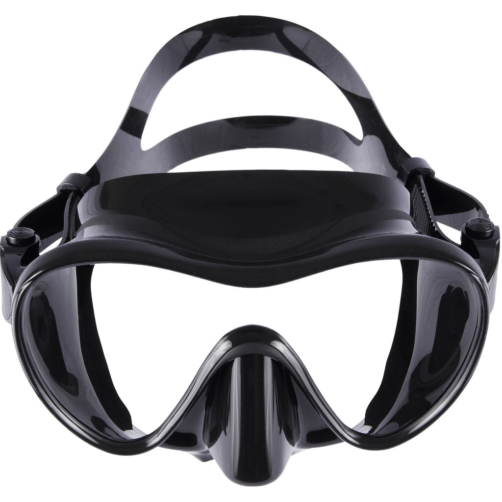 IST MP110 Frameless Dive Mask, Single Panoramic Shatterproof, view 2