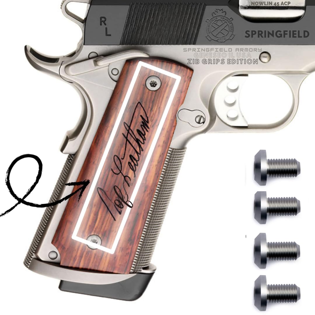 Zib Grips, 1911 Wood Grips, 1911 Accessories