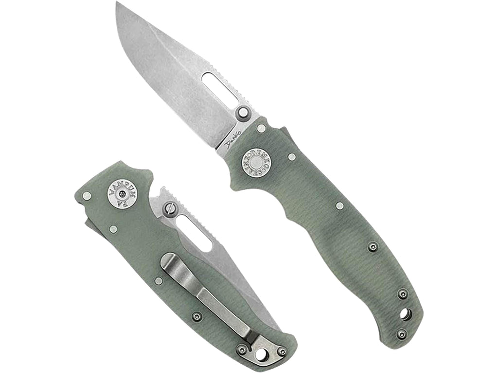 DEMKO AD20.5 S35VN AD 20.5 Shark Lock Andrew Demko Knives CPM-S35VN (G10 Natural, view 2