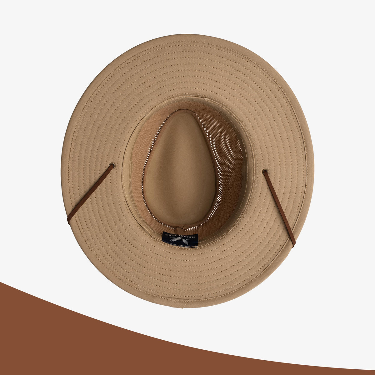 Henschel Hats Aussie Breezer Original - Wide-Brim Sun Hat for Men with Adjustabl