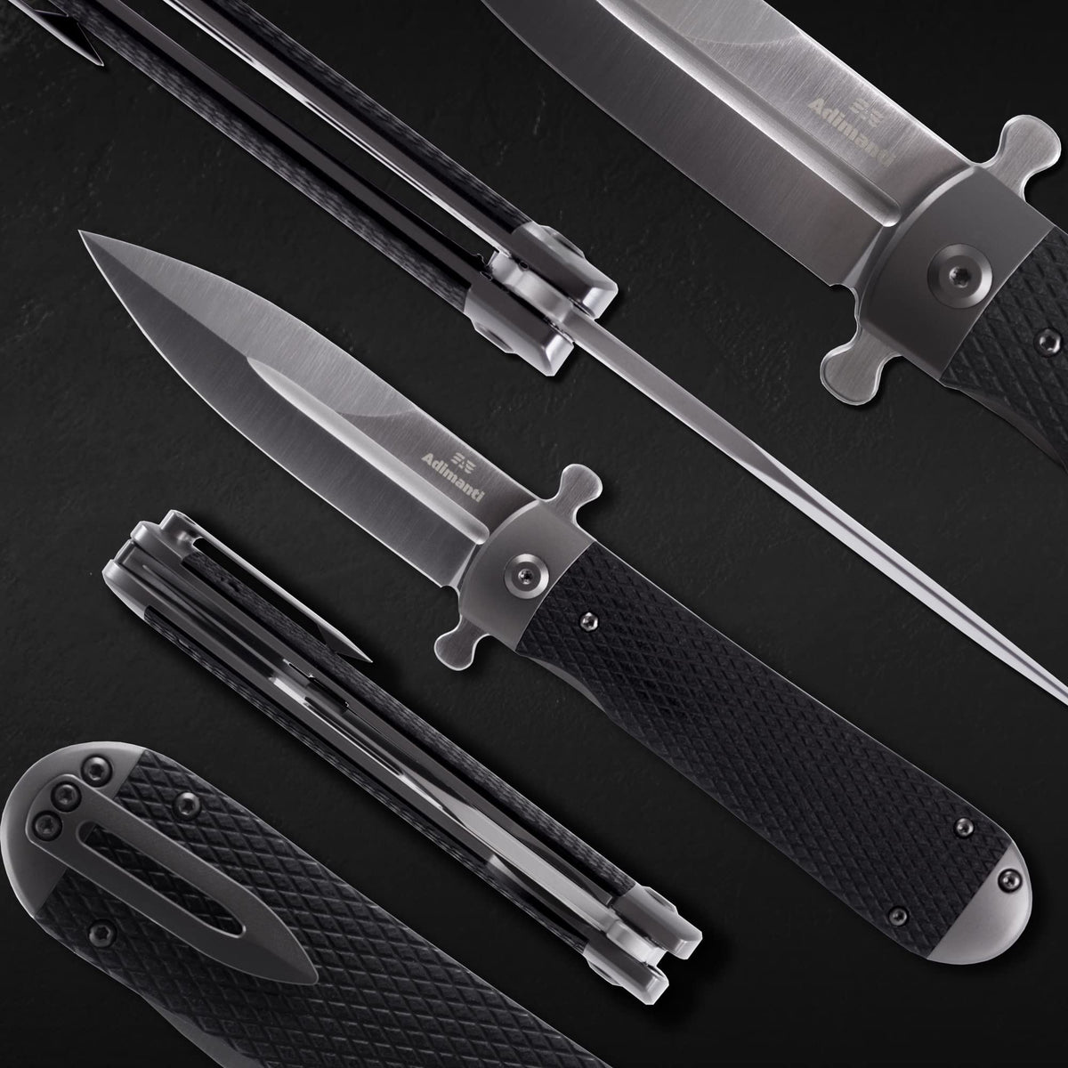 Firebird Knife GANZO Firebird Adimanti Samson-BK Pocket Folding Knife