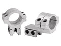 BKL 1 Rings, 3/8 or 11mm Dovetail, Double Strap, Offset, Silver
