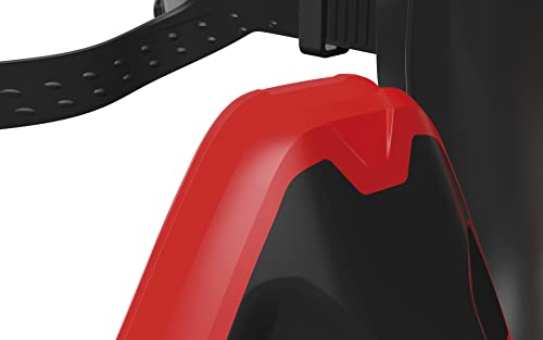 SEAC Icona S/BL Black/RED Mask, view 4