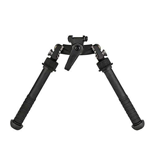 Accu-Shot Atlas BT65 Cal Bipod with Standard Two-Screw 1913 Rail Clamp, Black