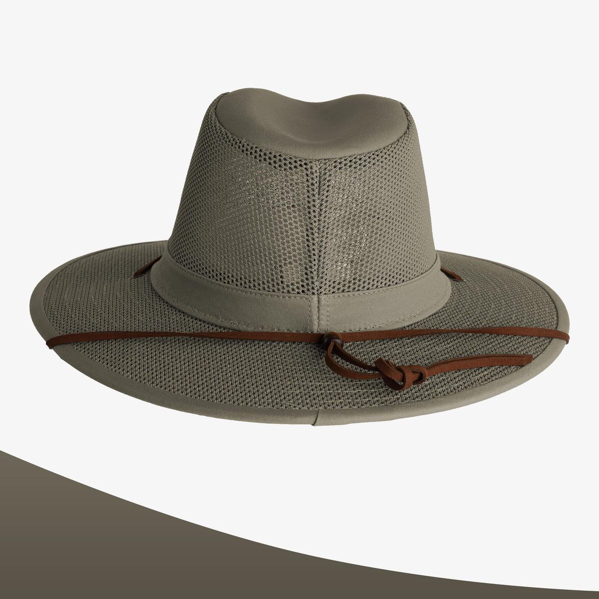 Henschel Hats Aussie Breezer Original - Wide-Brim Sun Hat for Men with Adjustabl