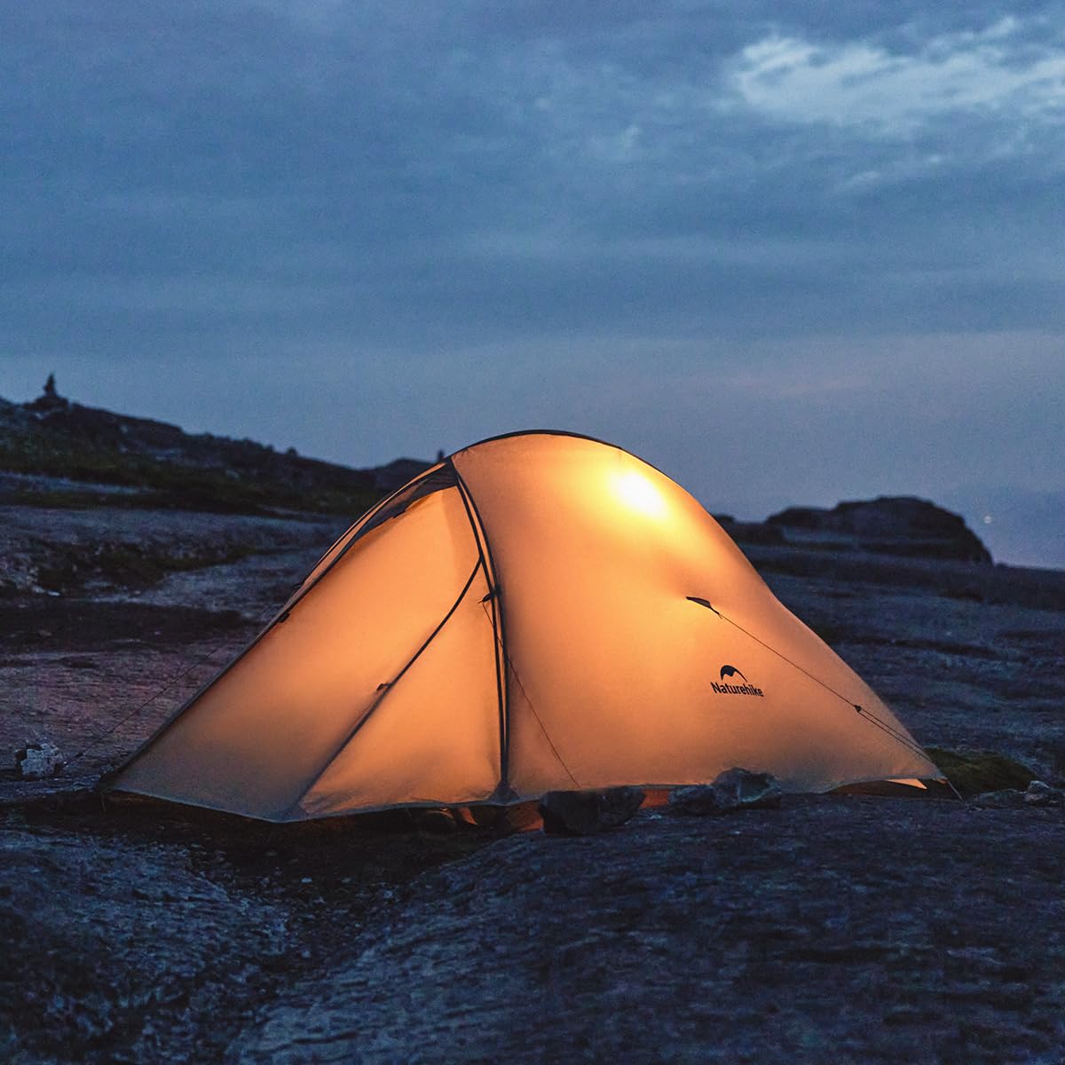 Naturehike Cloud up Pro 2 Person Tent, Double Layer Waterproof Two Person Tent,U