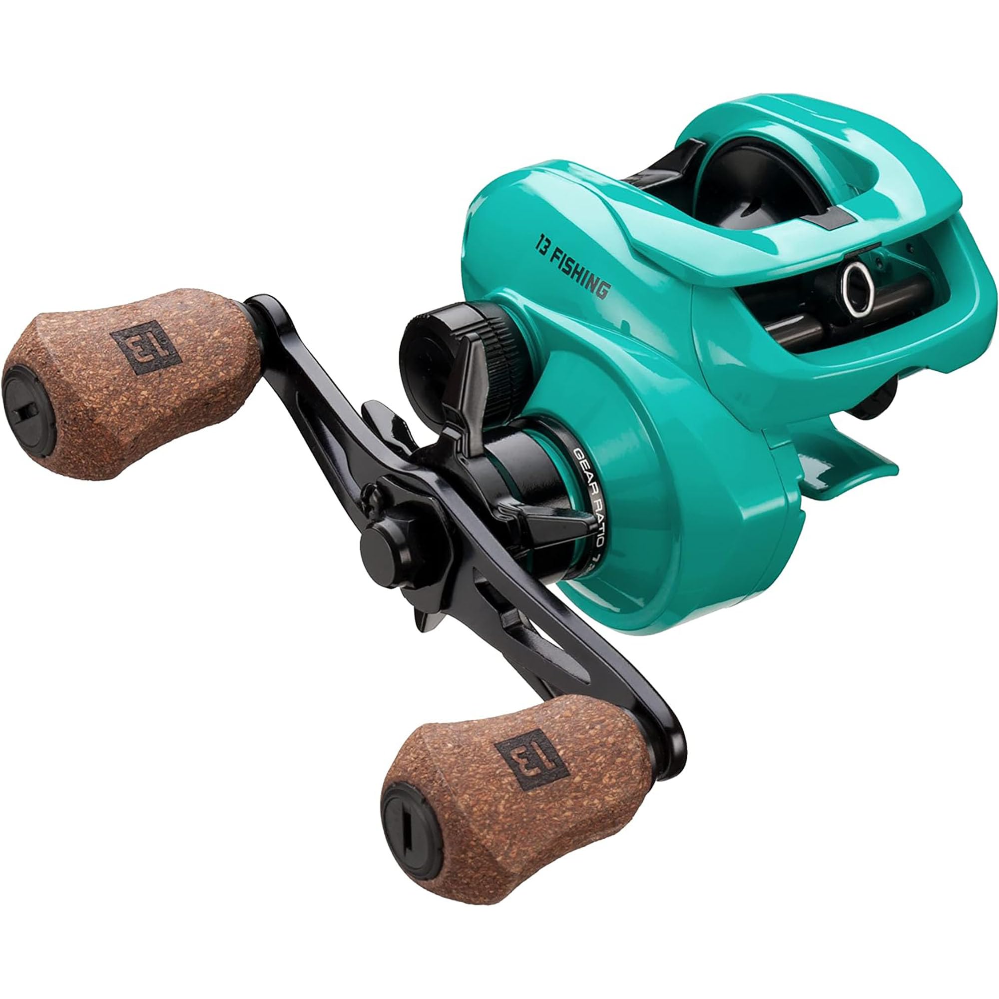 13 FISHING - Modus TX2 Baitcast Reel - 7.3:1 Gear Ratio - Left Hand Retrieve (Sa