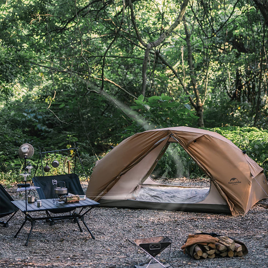 Naturehike Canyon 2 Person Pop Up Tent Portable Outdoor Camping Tent (Dark Brown, view 8