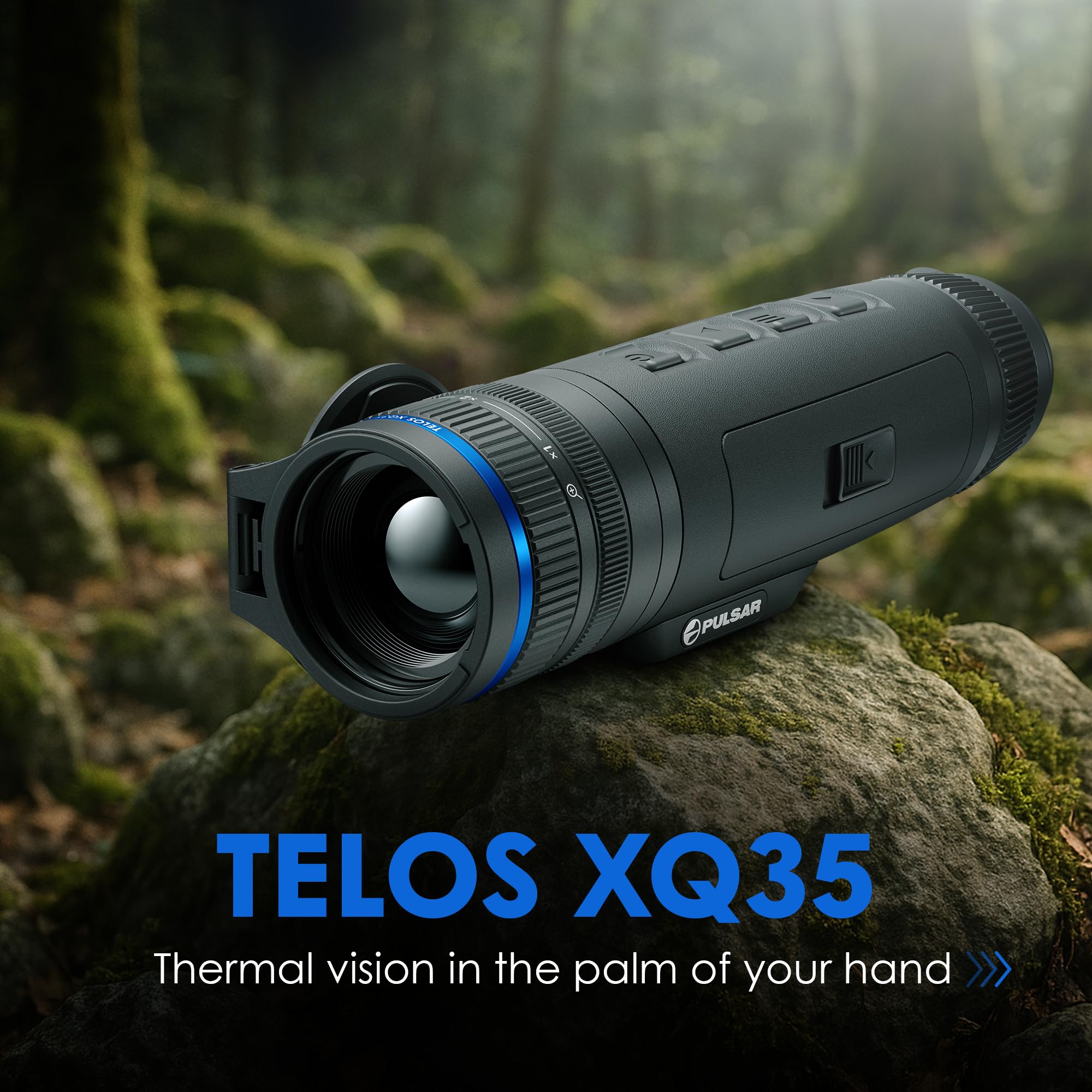 Pulsar Telos LRF XQ35 Thermal Imaging Monocular with Laser Range Finder