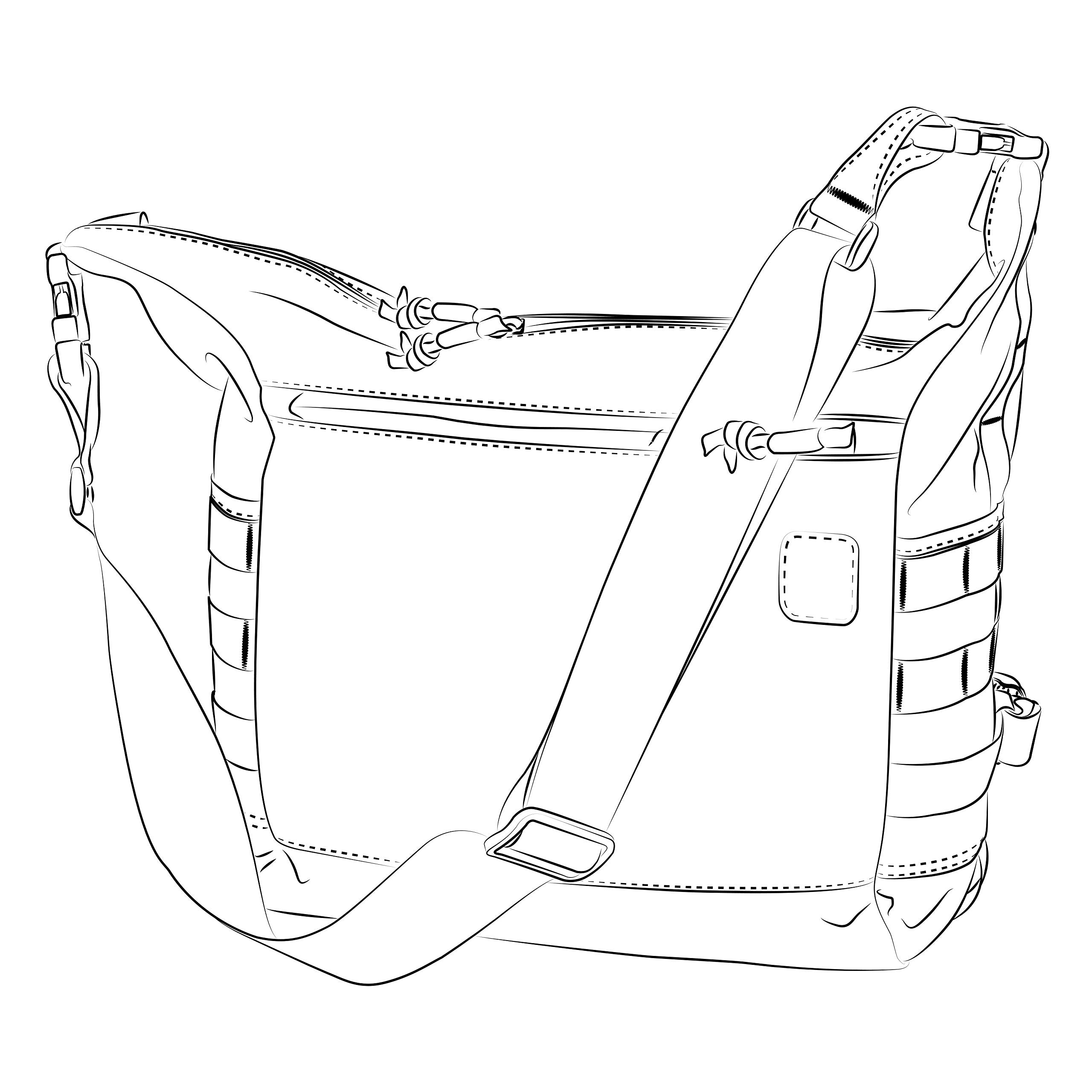 Helikon-Tex Bushcraft Line, Bushcraft Satchel Adaptive