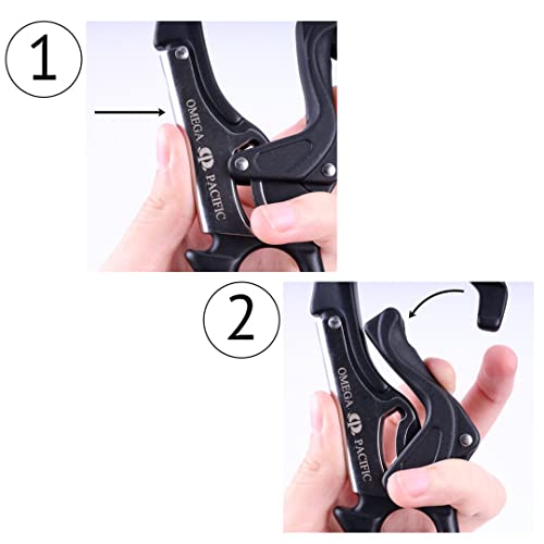 Omega Pacific Squatch Claw Aluminum Double Action Quik-Lok