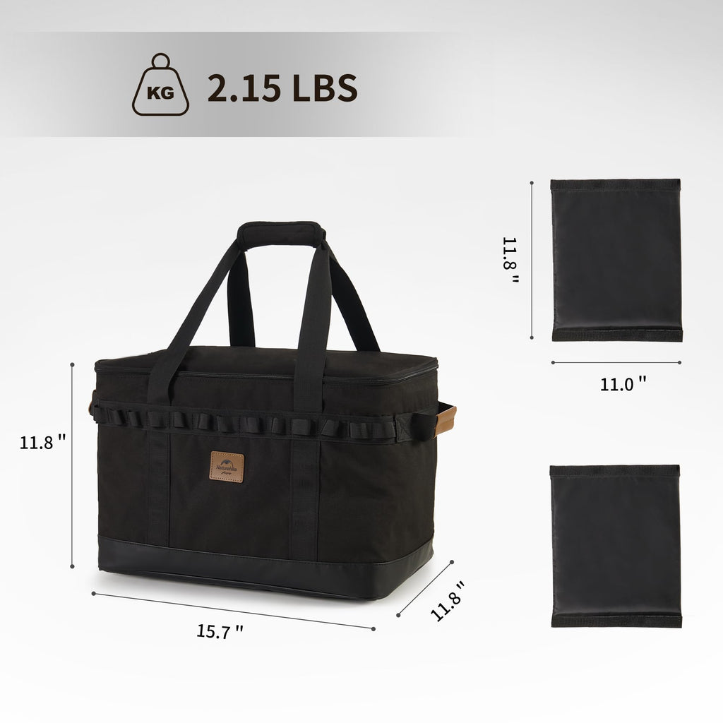 Naturehike 36L Large Duffel Bag, Tactical Duffle Bag with Waterproof Bottom & 3, view 7