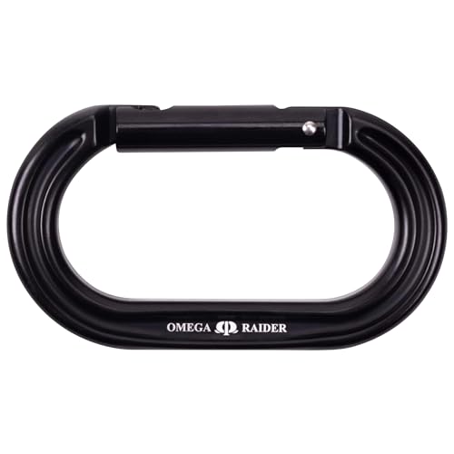 Omega Pacific Raider Aluminum Keylock Straight Gate Carabiner