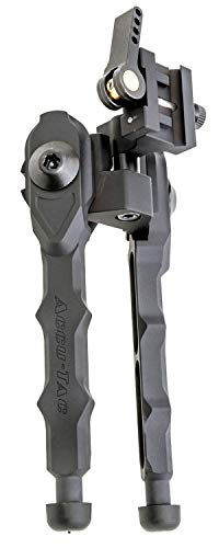 Accu-Tac BR-4 G2 Quick Detach Small Rifle Bipod Black Finish