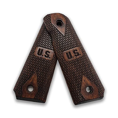 Zib Grips 1911 Original Series US Logo Wooden 1911 Grips