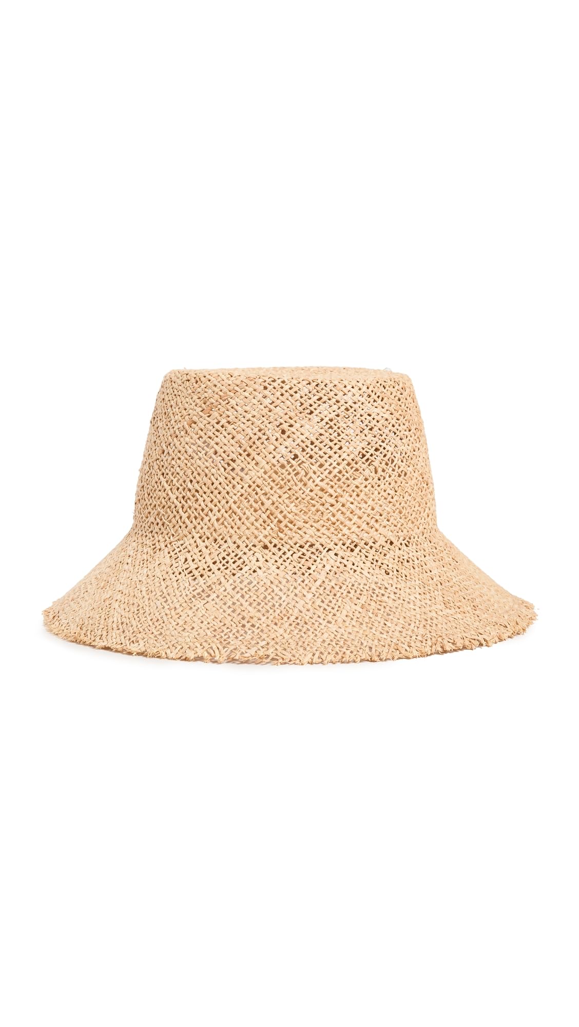 Lack of Color Women's Reef Bucket Fray Hat, Natural, S